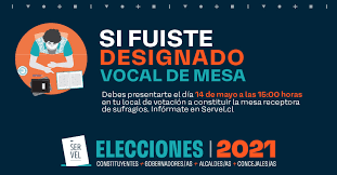 Vocales de mesa no podrán volver a segunda jornada de elecciones por caso covid positivo. Servicio Electoral On Twitter En Estas Elecciones Tu Rol Es Fundamental Si Fuiste Designado Vocal De Mesa Debes Dirigirte A Tu Local De Votacion Para Constitucion De Mesas El Viernes 14 De