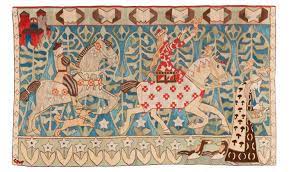 Let the tapestry come to you, and listen to what it has to say. Gerhard Munthe Scandinavian Folk Art Tapestry Textile Tapestry