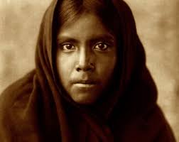 Yakama Woman Photograph: Restored Native American Portrait Reprint