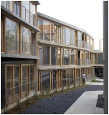 20 Logements Sociaux Babled Nouvet Reynaud Architectes Bnr 2013 Rue Des Orteaux Paris Arch Architecture Facade Architecture Architecture Building