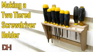 Maybe you would like to learn more about one of these? Making A Two Tiered Screwdriver Holder Youtube