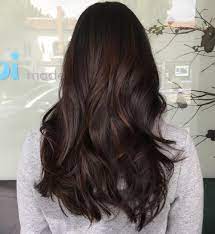Dark chocolate brown hair similar to it's culinary counterpart, dark chocolate brown haircolor is rich and luscious. 60 Chocolate Brown Hair Color Ideas For Brunettes