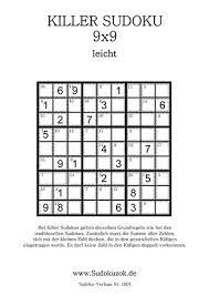 Vorteile sudoku leicht online zu spielen. Killer Sudoku Von Leicht Bis Schwer Zum Ausdrucken Sudokuzok