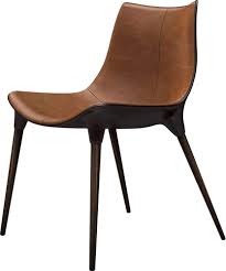 Langham Dining Chair In Leatheraged Caramel Leather Dining Chairs Modern Dining Chairs Dining Chairs