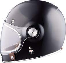 Bell 3 snap bubble shield universal custom 500 helmet iridium gradient. Buy Bell Bullitt Solid Blac Full Face Helmet Louis Motorcycle Clothing And Technology