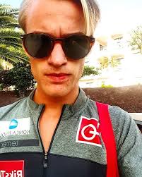 Born 24 january 1994) is a norwegian ski jumper, 2018 ski flying world champion and 2018 team olympic champion. Having A Nice Time At Fuerteventura Waiting For The Snow To Fall Down Back Home Lo Konicaminoltanorge Rikstv Ski Jumping Falling Down Mens Sunglasses