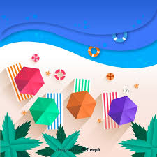 Download Beach Top View Paper Style For Free Beach Illustration Top Down Game Beach Tops
