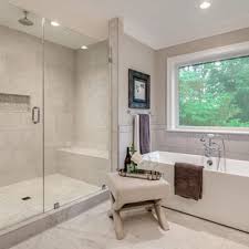 And it seems we're not alone: 75 Beautiful Craftsman Master Bathroom Pictures Ideas August 2021 Houzz