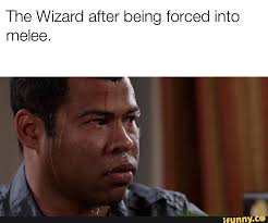 The Wizard After Being Forced Into Melee Ifunny Funny Memes Marvel Memes Funny Naruto Memes