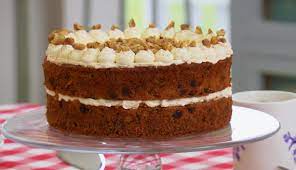 Mary Berry Sugar Free Carrot Cake Recipe On The Great British Bake Off Masterclass 2015 Sugar Free Carrot Cake British Baking Show Recipes British Bake Off Recipes
