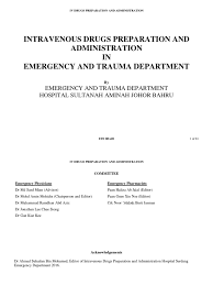 We did not find results for: Intravenous Drug Preparation And Administration Emts Johore Saline Medicine Intravenous Therapy