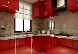 If you have old cabinets in need of an update, a splash of red paint can go a long way toward covering up blemishes and aging wood to make your kitchen look brand new again. Red Kitchen Rug Interior Design Inspirations