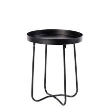 denis table d appoint noir h 37 cm o 30 cm denis table d appoint noir h 37 cm o 30 cm bijzettafel bijzettafels zwart