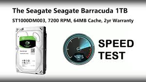Find many great new & used options and get the best deals for seagate barracuda st1000dm003 1tb 3.5 sata internal 7200rpm 64mb hard disk drive at the best online prices at the device connects through sata 6 gb/s interface and has a spindle speed of 7200 rpm, ensuring efficient operation. Seagate Desktop 1tb Speed Test With Black Magic St1000dm003 Youtube