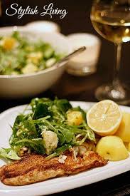 Rotbarschfilet Auf Feldsalat Mit Salzkartoffeln Salzkartoffeln Rotbarschfilet Rotbarschfilet Rezept