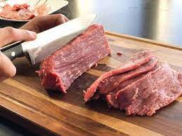Slicing Meat For Beef Jerky Jerkyholic