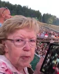 Afrojack's grandmother at Tomorrowland...