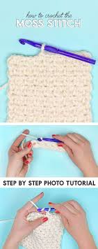 It's worked across entire rows for a. How To Crochet The Moss Stitch Granite Linen Stitch Persia Lou