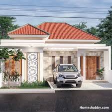 .rumah modern, model teras rumah masa kini, desain teras, gambar teras rumah sederhana, model teras depan. Desain Dan Denah Rumah Minimalis Terbaru Ukuran 9 X 13 M Dengan Atap Perisai Yang Modern Homeshabby Com Design Home Plans Home Decorating And Interior Design