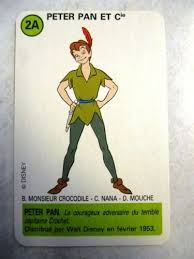French Cards Peter Pan 1953 Peter Pan Cards