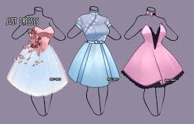 Just Dresses Outfit Adopt Close By Miss Trinity On Deviantart Fashion Design Drawings Drawing Anime Clothes Anime Outfits