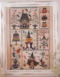 6in x 6in (14 count) please note this is a pdf pattern only! Halloween In Quilt Cross Stitch Chart Stitch It Central