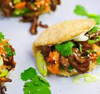 Sticky Mushroom Bao Buns |Euphoric Vegan