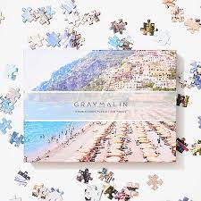 Gray malin puzzles are the perfect gift for puzzle and fine art photography enthusiasts al Italy Double Sided Puzzle Paper Source