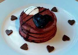 Roll or pat out the pastry on a floured surface until half a cm thick, dust lightly with flour. Easiest Way To Cook Appetizing Vickys Pink Valentines Day Pancakes Gf Df Ef Sf Nf Recipe