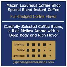 Agf Maxim Luxurious Coffee Shop Special Blend Instant Coffee 80 Grams Jar