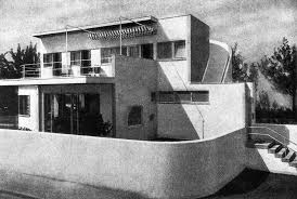 Stuttgart Weissenhofsiedlung Eckhaus Rathenaustrasse 33 Holzelweg 1 Von Architekt Hans Scharoun 1927a Modern Architecture Architecture Modern