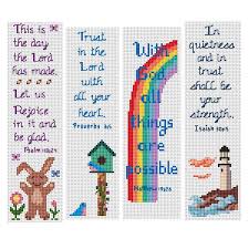 Free cross stitch patterns bookmarks. Cross Stitch Pattern Download 4 Bible Bookmarks Etsy