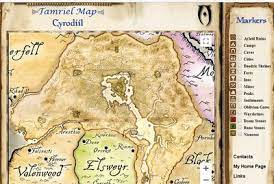 Elder Scrolls Iv Oblivion Map The Elder Scrolls Iv: Oblivion Annotated And Interactive Maps
