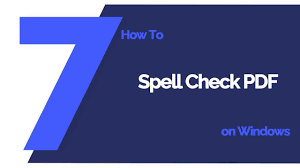 How To Spell Check Pdf File Pdfelement 7 Youtube
