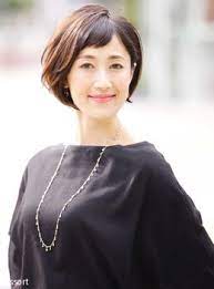 ヘアカタログ ショート ボブ 大人女子の 短い前髪 レイヤーボブ ヘアカタログ ヘアスタイル ミセス ヘアスタイル 髪型 ヘアスタイル