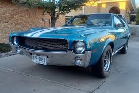 Image result for Dark Blue 1968 AMC