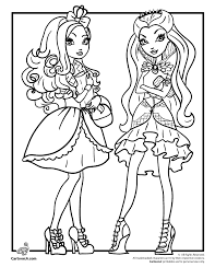 Click the ever after high raven queen coloring. Ever After High Royals Rebels Apple White Raven Queen Cartoon Jr High Coloring Pages Ever After High Coloring Pages