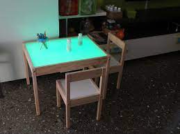 Tutorial Mesa De Luz Latt Mesas De Luz Mesa De Luz Montessori Mesas De Ikea