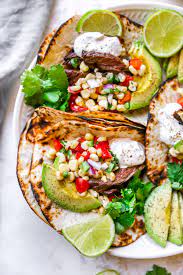 Soy marinated skirt steak soup loving nicole. Beer Marinated Skirt Steak Tacos With Corn Salsa