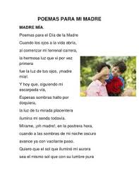 Da una madre la amistad que no se vende yo quería hacerle versos como ella los merecía los empecé tantas veces y no salgo del comienzo es que a una madre es que a una madre, yo pienso ¿qué, qué se le puede escribir? Calameo Poemas Para Mi Madre Sara Mina