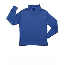 Leveret Leveret Solid Turtleneck 100 Cotton 12 Years Royal Blue Walmart Com Walmart Com