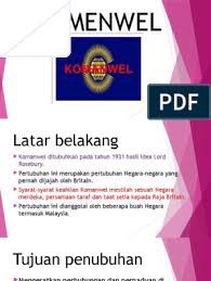 Peranan yang dimainkan oleh malaysia malaysia memainkan peranan yang cergas dalam aktiviti oic, misalnya: Komenwel Sejarah