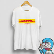 Details About Dhl Express Delivered Logo Crew Neck Mens T Shirt Usa Size S Xxl