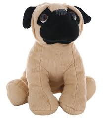 Pugsley the Pug 16 inch plush toy