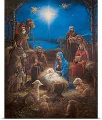 Please note that your monitor may display the colors slightly different. The Nativity In 2021 Christmas Canvas Nativity Painting Manger Scenes Nativity
