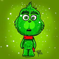 dibujando al grinch estilo kawai esperamos te guste esta propuesta y dejanos tu comentario si quieres ver mas personajes noel coloriage extraterrestre cool