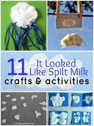 5.0 out of 5 stars this book stimulates the imagination and can be used as a 1st or 2nd grade art lesson. It Looked Like Spilt Milk Kids Activities Preschool Weather Activities For Kids Activities