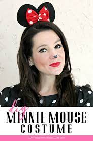 This Cute And Easy Minnie Mouse Makeup Tutorial For Women Is Perfect For Kids And Adults On Halloween Click Thro Mini Mouse Makeup Kids Makeup Makeup Tutorial