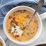 "Sopa de papas" genial "sólo * ingredientes" de translate.google.com