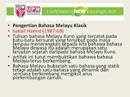 Bbm 3104 Kuliah 1 Minggu 1 Pengertian Bahasa Melayu Klasik Ppt Download